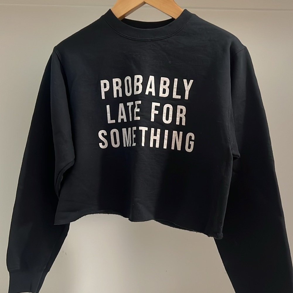 Quotable sweatshirt